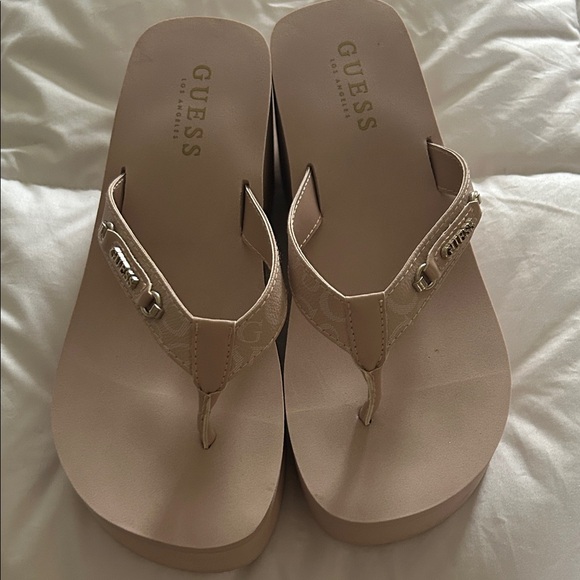 Guess Women's Blush Platform Sandals - Picture 2 of 3